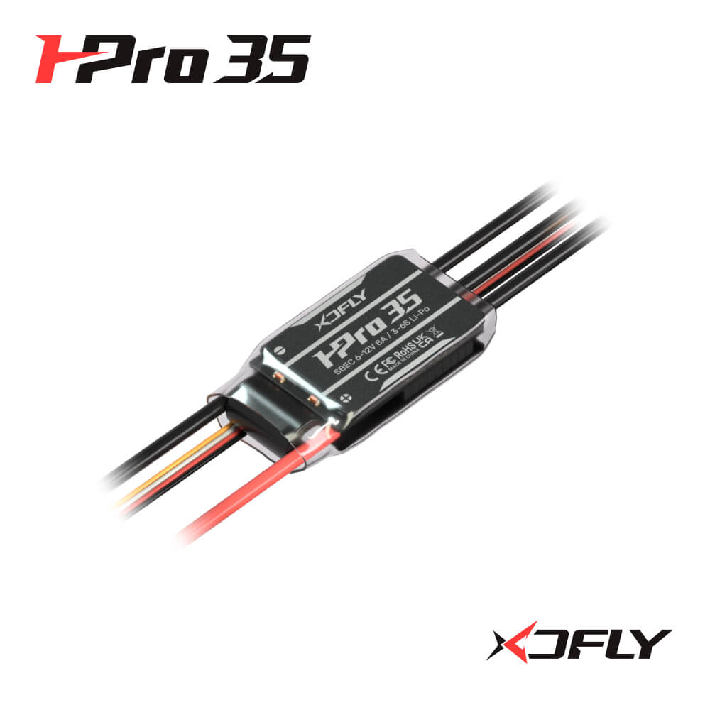 XDFly HPRO 65A ESC 3-6S SBEC Für RC Hubschrauber 325-380 Klasse