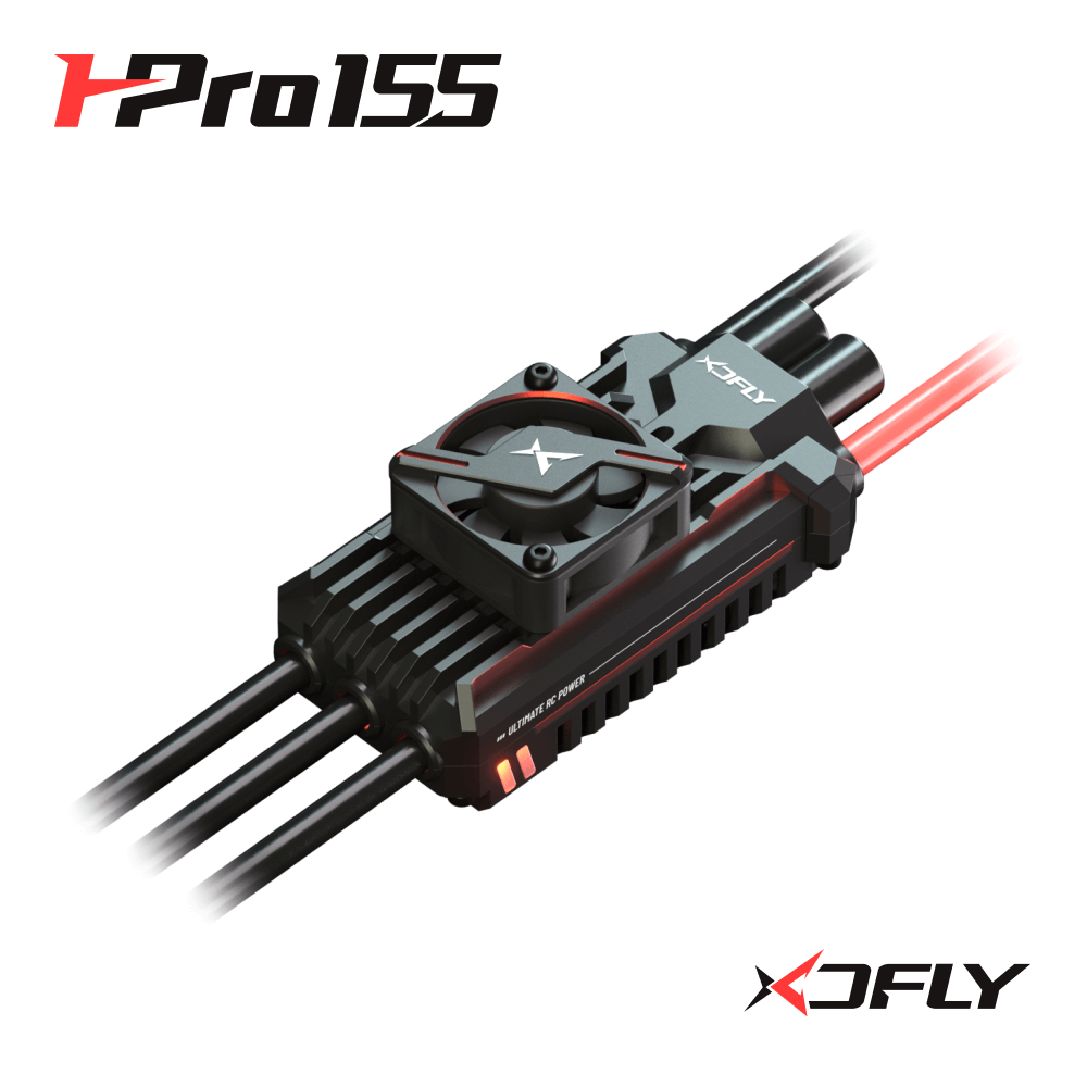 XDFly HPRO 155A ESC 3-8S SBEC Für RC Hubschrauber 550-580 Klasse